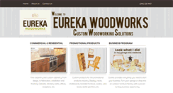 Desktop Screenshot of eurekawoodworks.com